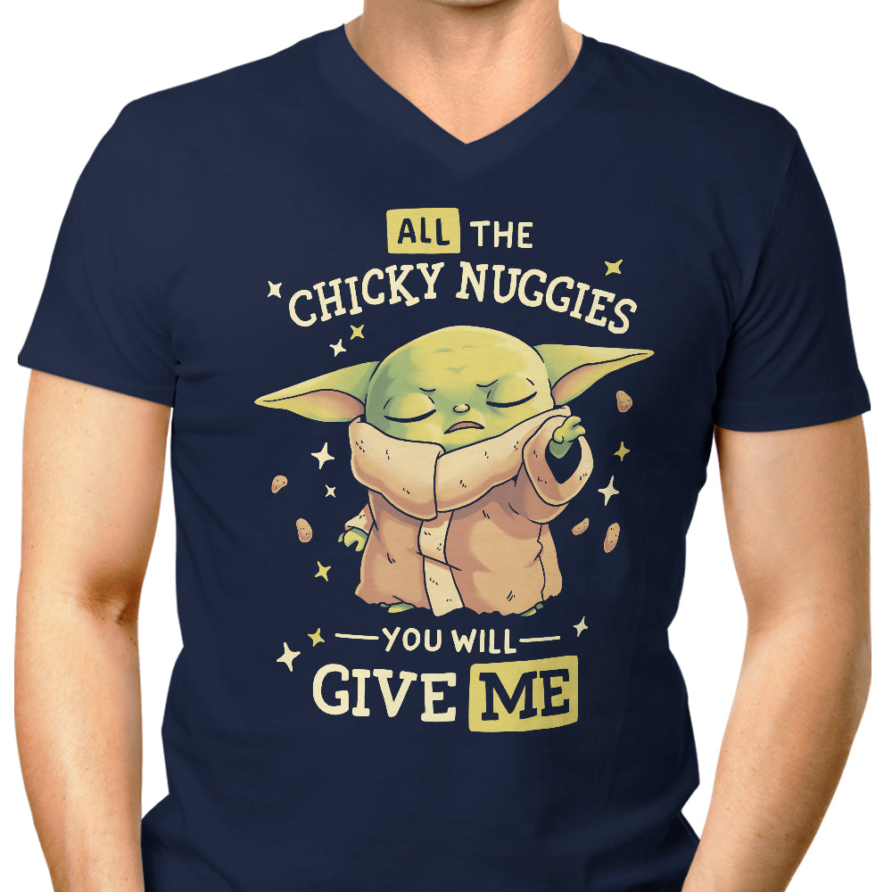 Men's V-Neck T-Shirt by Child Force