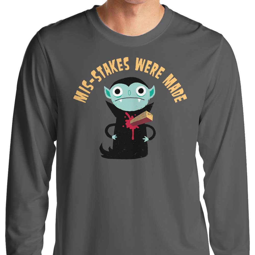 DinoMike's 'Mis-Stakes Were Made' Comfortable Long Sleeve T - Shirt