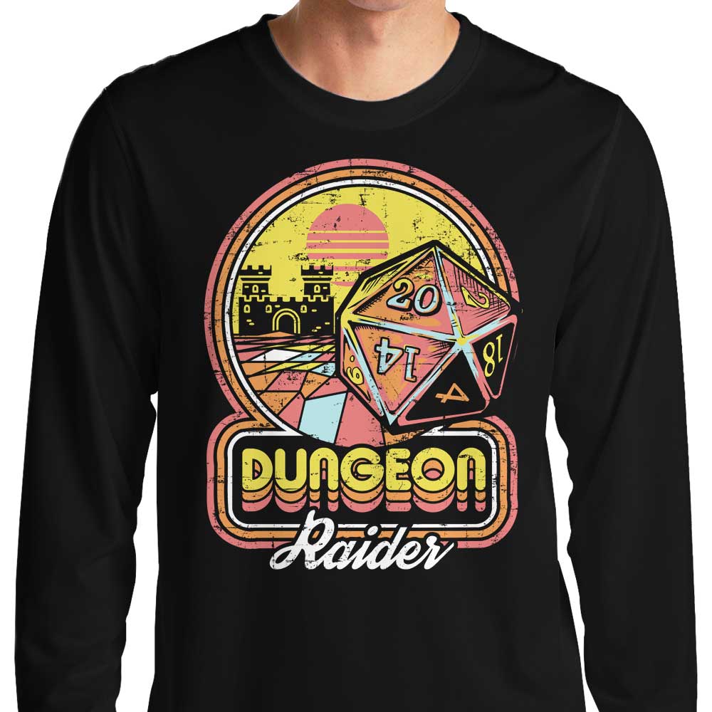 Long Sleeve Dungeon Raider T-Shirt - Ideal for Adventure Enthusiasts