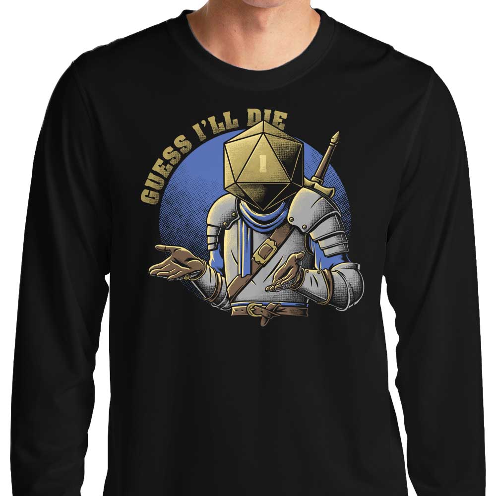 Studio Mootant - 'Guess I'll Die' Long Sleeve Stylish T-Shirt