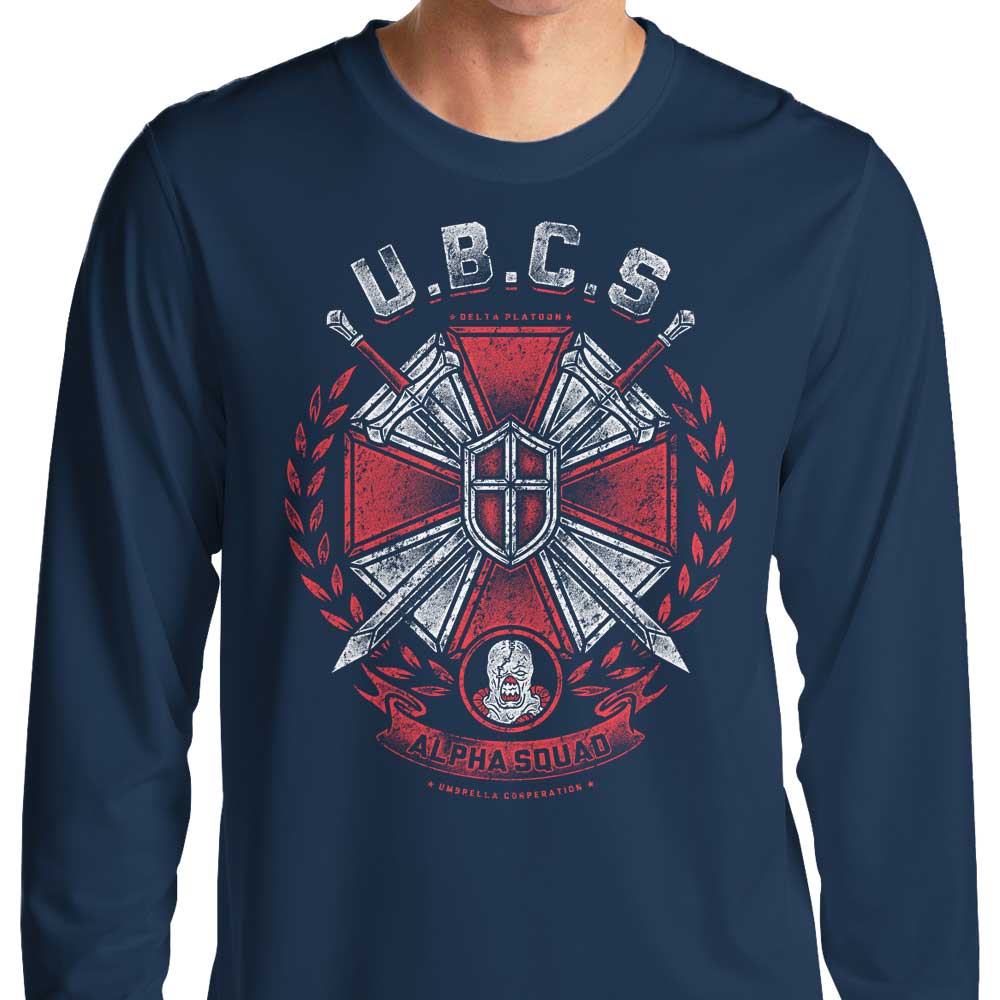 Long Sleeve Alpha Squad T-Shirt - A Stylish Apparel from Brandon Wilhelm Art