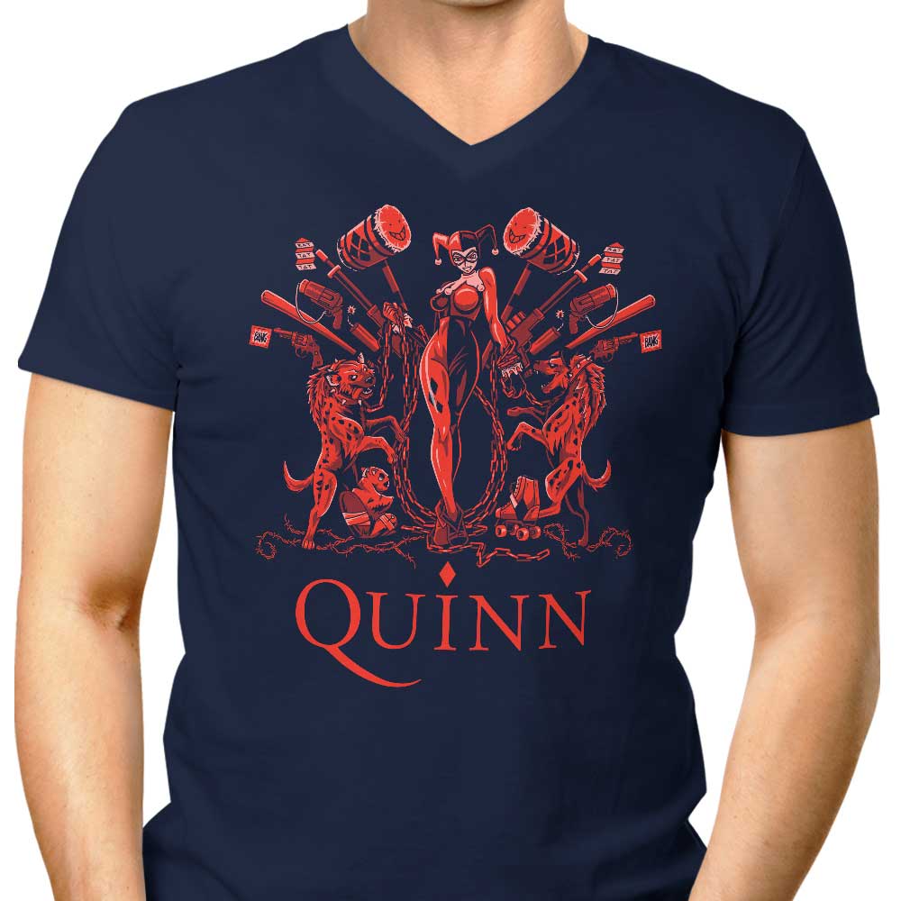 Men's Stylish V-Neck Diamond Queen Apparel Collection