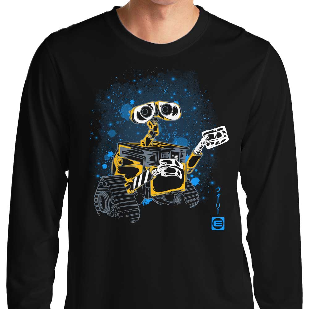 Soulkr's Long Sleeve Trash Compactor Crewneck T-Shirt