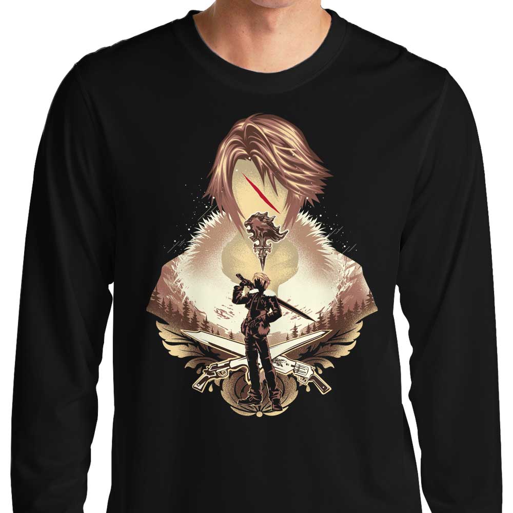 Balamb Elite Mercenary Branded Long Sleeve Cotton T-Shirt for Fashion Lovers