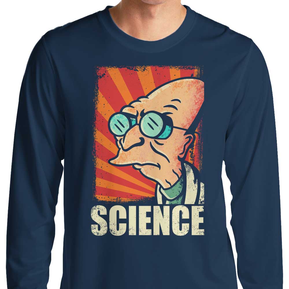 Long Sleeve Science T-Shirt for All Sizes