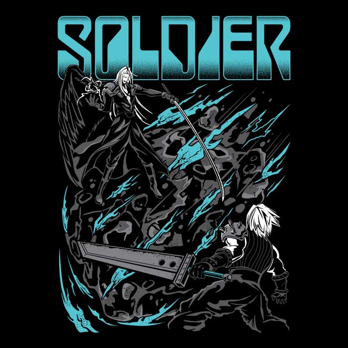Dracula Byte's Final Soldier Long Sleeve Comfortable T - Shirt