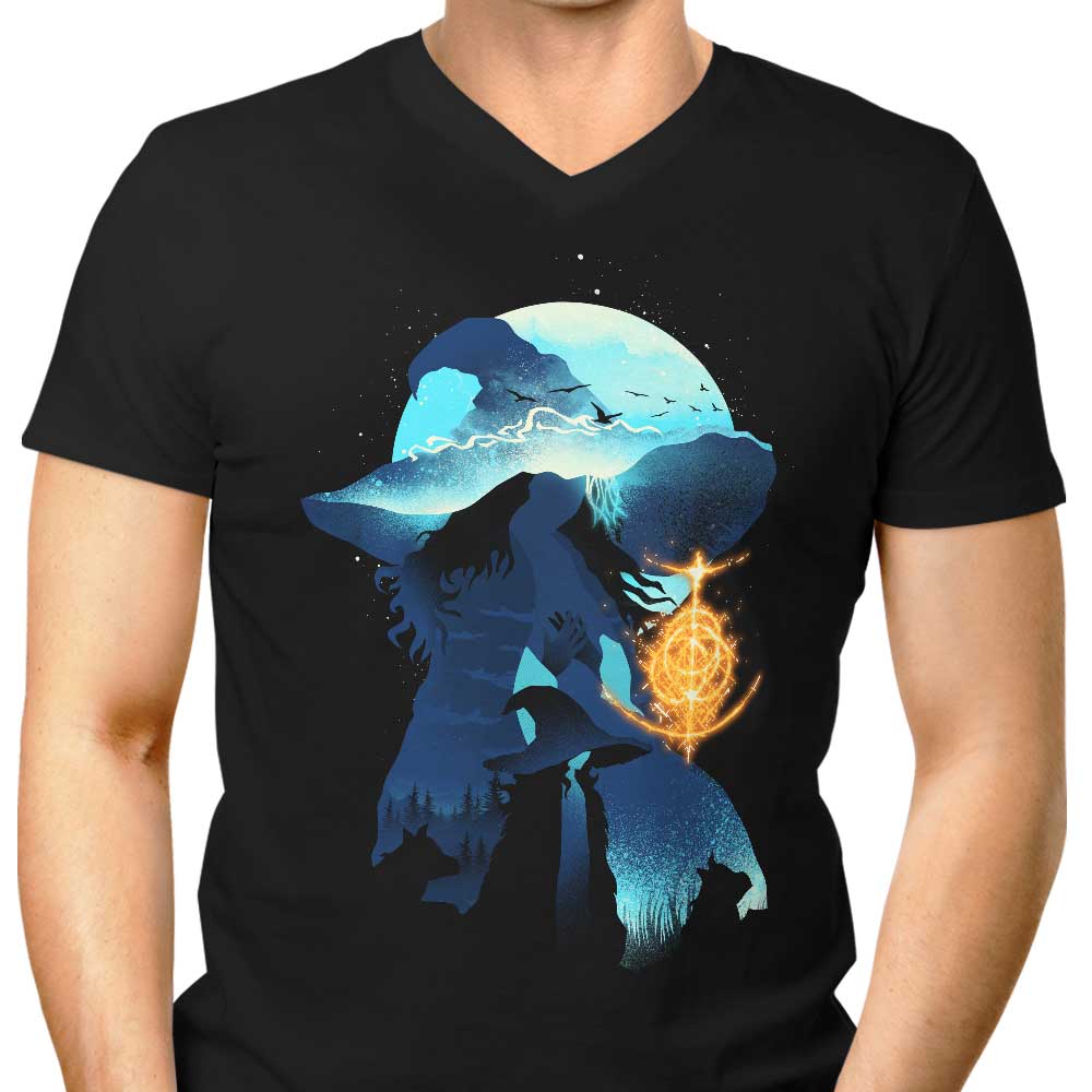 Men's V-Neck T-Shirt Inspired by The Snow Witch