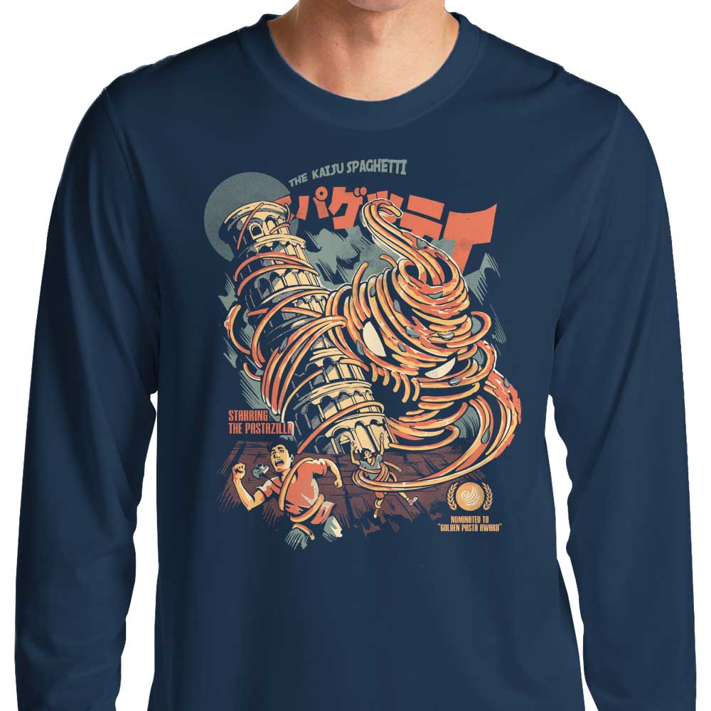 The Kaiju Spaghetti Long - Sleeve Comfortable T - Shirt