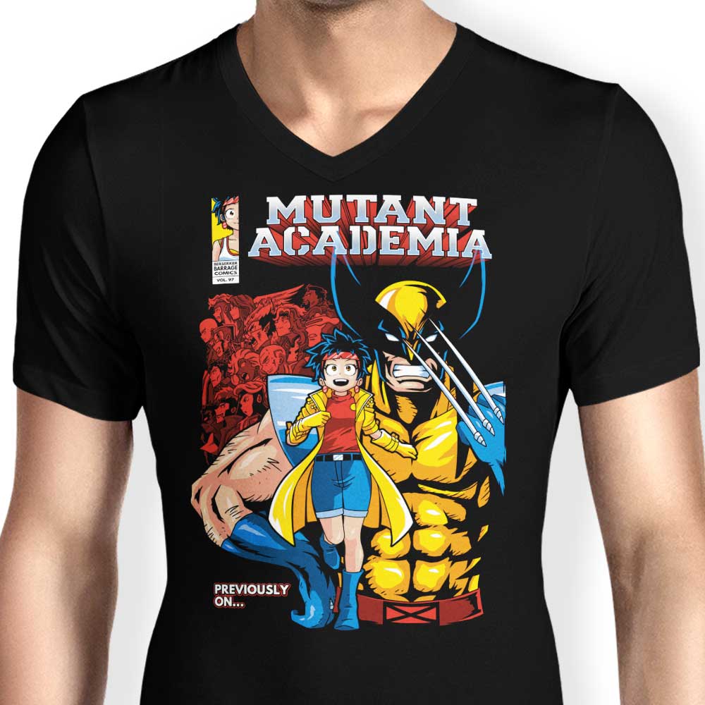 Prime Premne Design Men's Stylish V-Neck - Mutant Academia