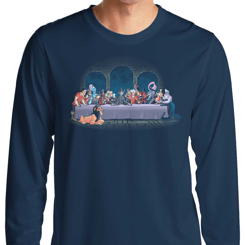 Long Sleeve 'Bad Dinner' Comfortable T-Shirt by Trheewood