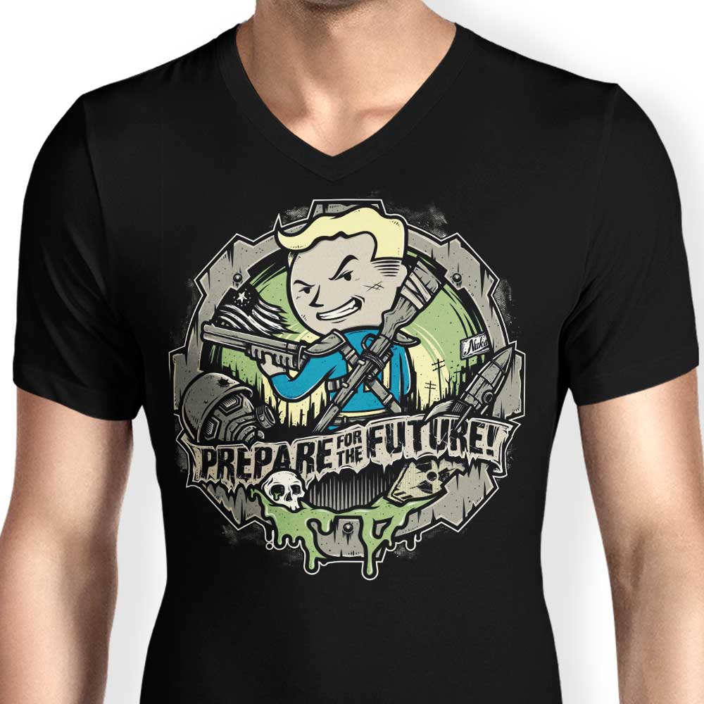 Get Ready for Tomorrow - Men's Stylish V-Neck
