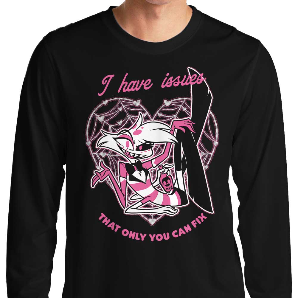 Angel Issues Long Sleeve Fashion T-Shirt from Studio Mootant