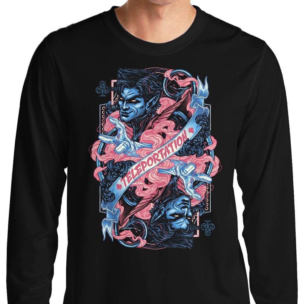 Glitchygorilla's Cool Long Sleeve Teleportation T-Shirt