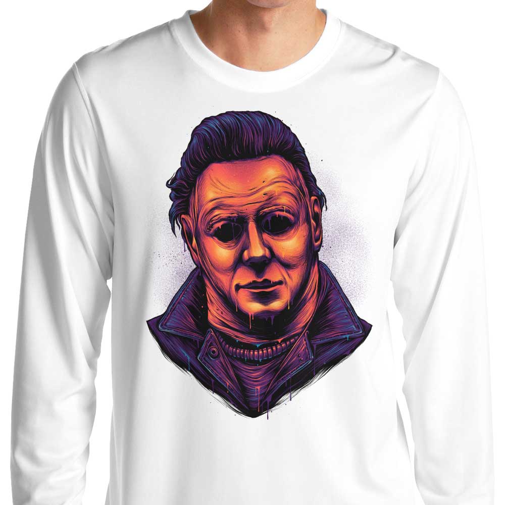 Long Sleeve Glowing Slasher Graphic T-Shirt