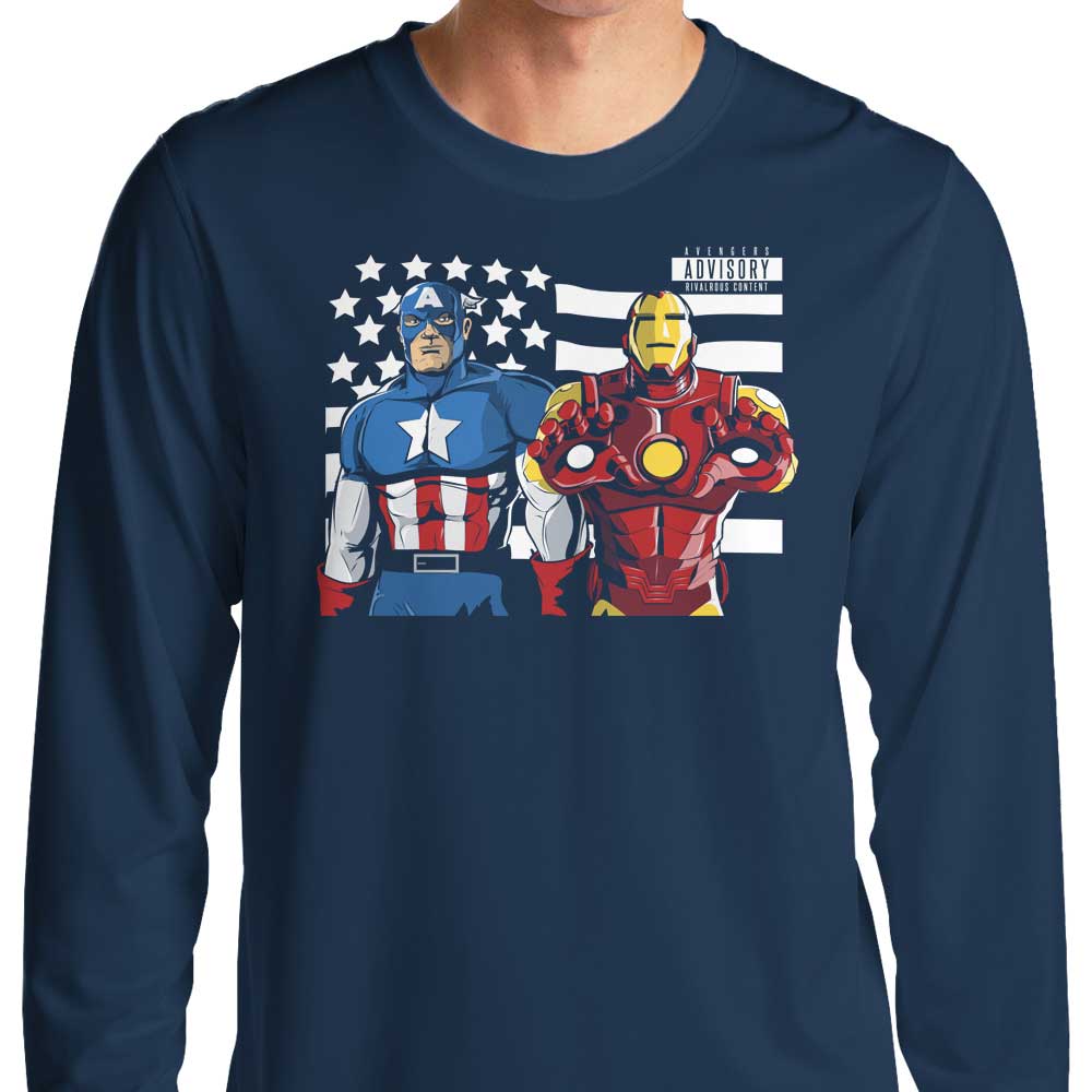 Civil War Junction Long Sleeve Men's and Women's T-Shirt - An Exclusive Design by Aaron Morales