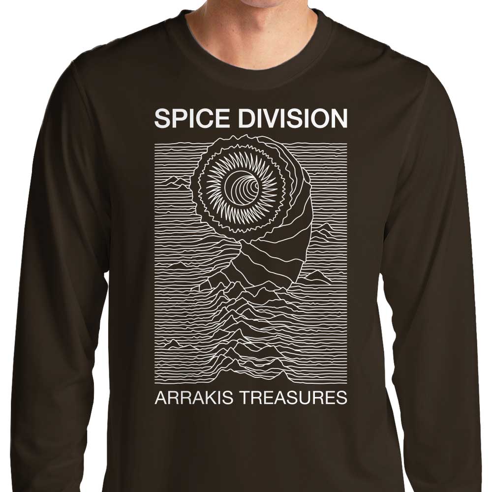 Spice Division Branded Long Sleeve Crewneck T - Shirt for Men and Women