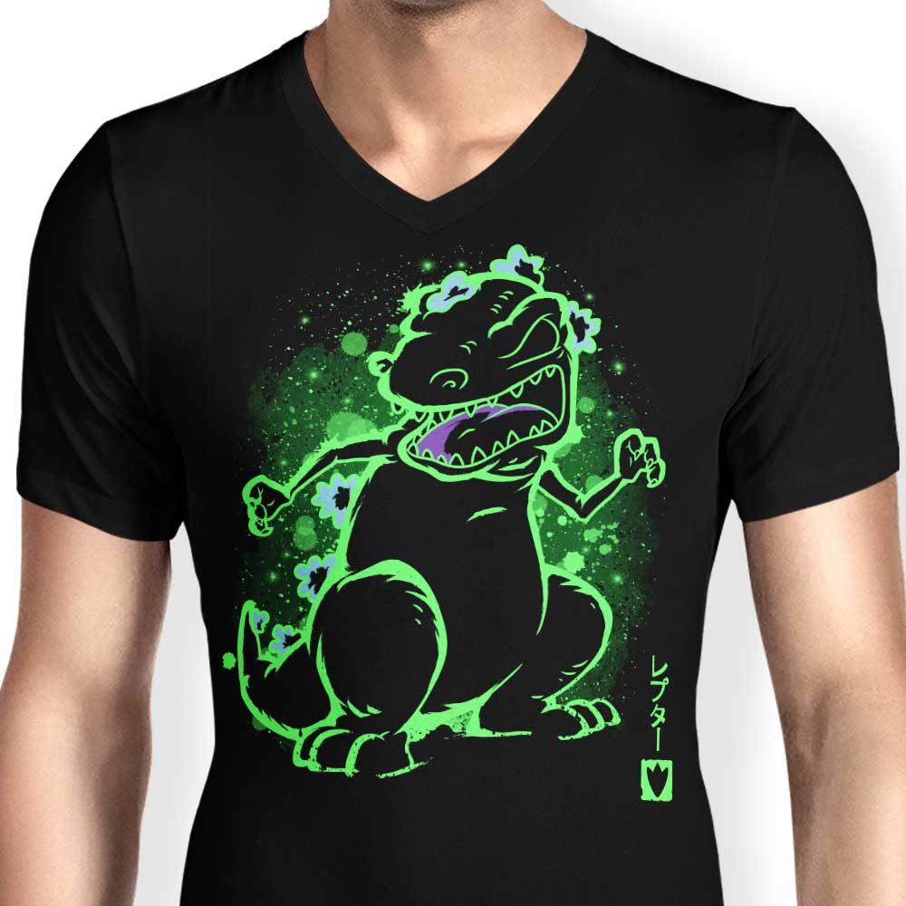 The Majestic King of the Ozone - Men's V-Neck T-Shirt