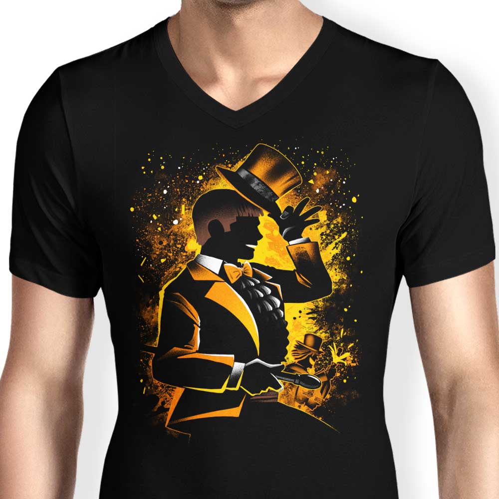 Stylish and Elegant Men's V-Neck T-Shirt