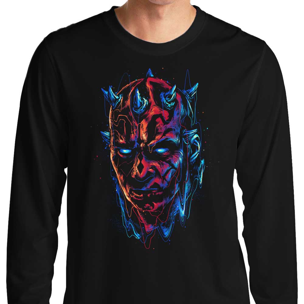Vibrant 'Color of Hatred' Long Sleeve T - Shirt for All Sizes