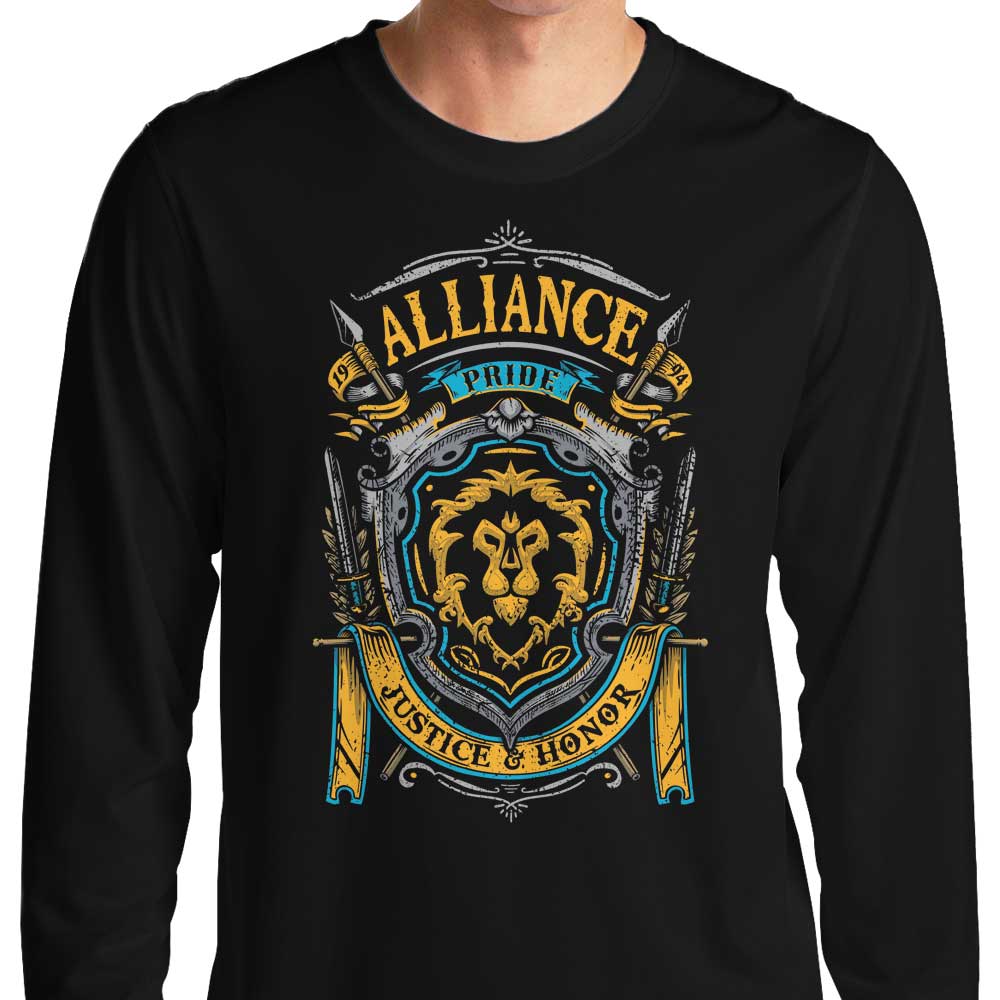 Alliance Pride Comfortable Long Sleeve T-Shirt by Olipop