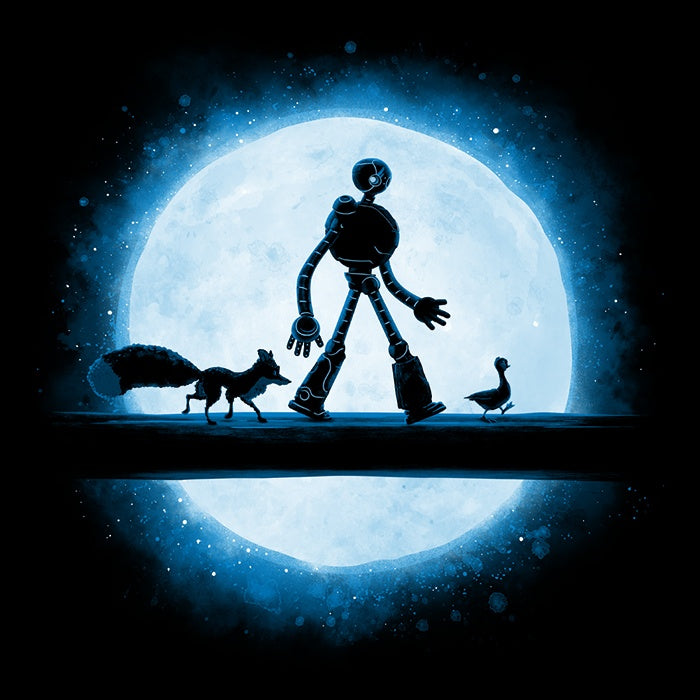 Stylish Hakuna Robot Long - Sleeve T - Shirt by Teesgeex