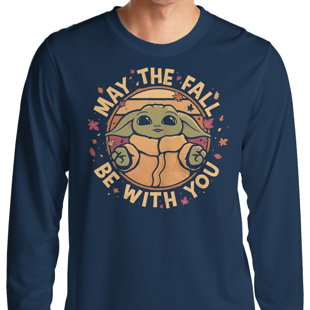 Teesgeex Fall-themed Long Sleeve T-Shirt - 'May the Fall'