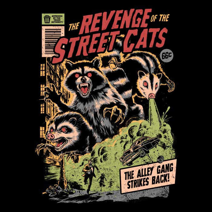 Long Sleeve T-Shirt - The Vengeance of the Street Cats