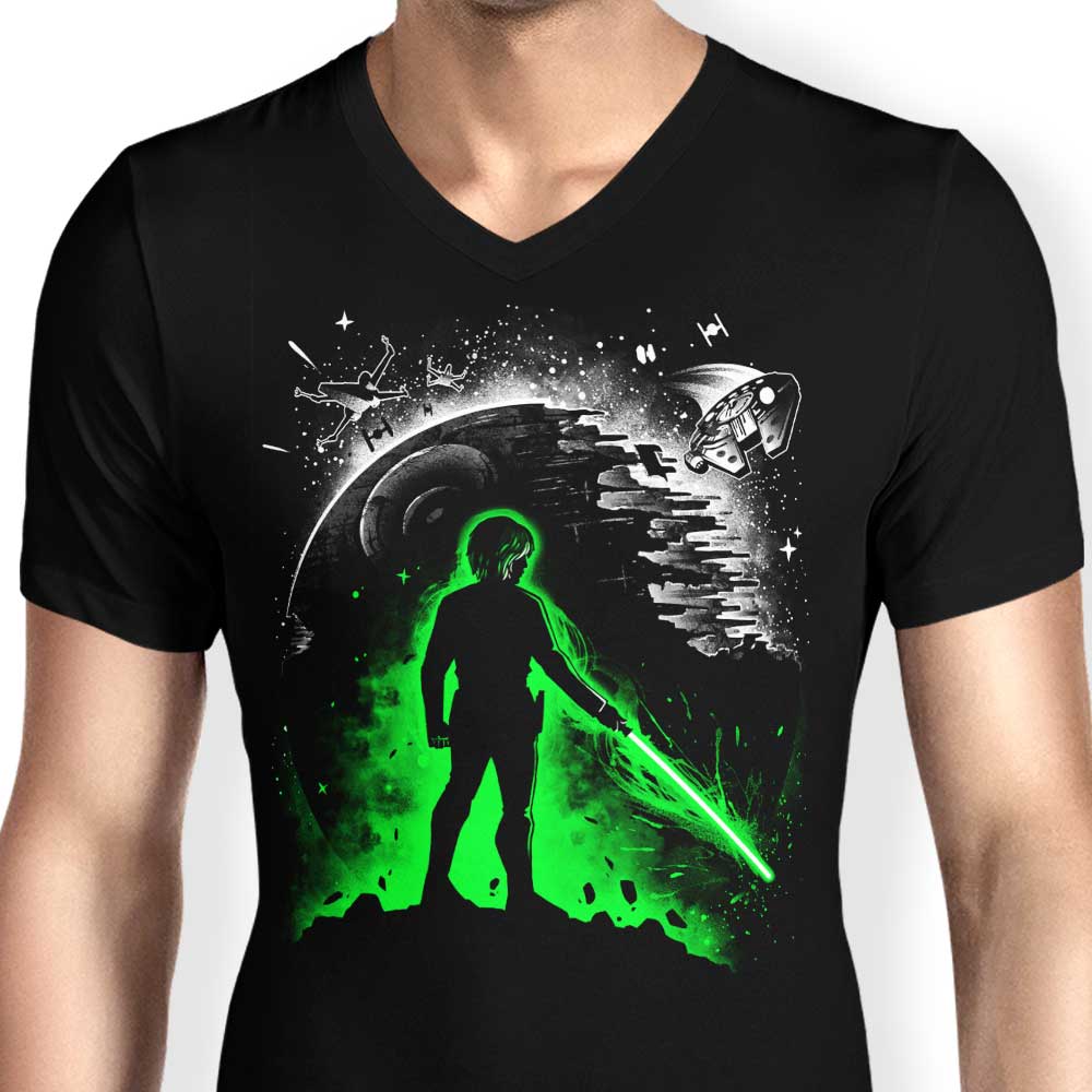 The Return of Hope - Men's Fashionable V-Neck T-Shirt