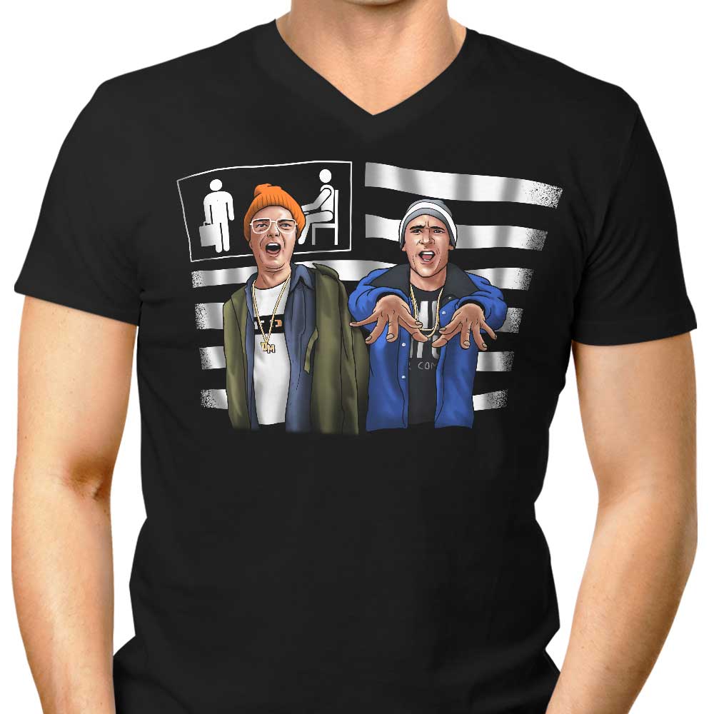 Lazy Scranton - Men's V-Neck