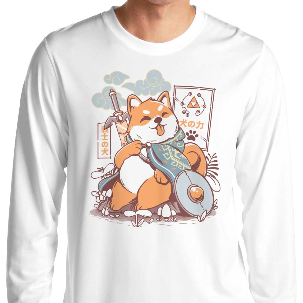The Fabled Legend of Dog Long Sleeve Crewneck T - Shirt