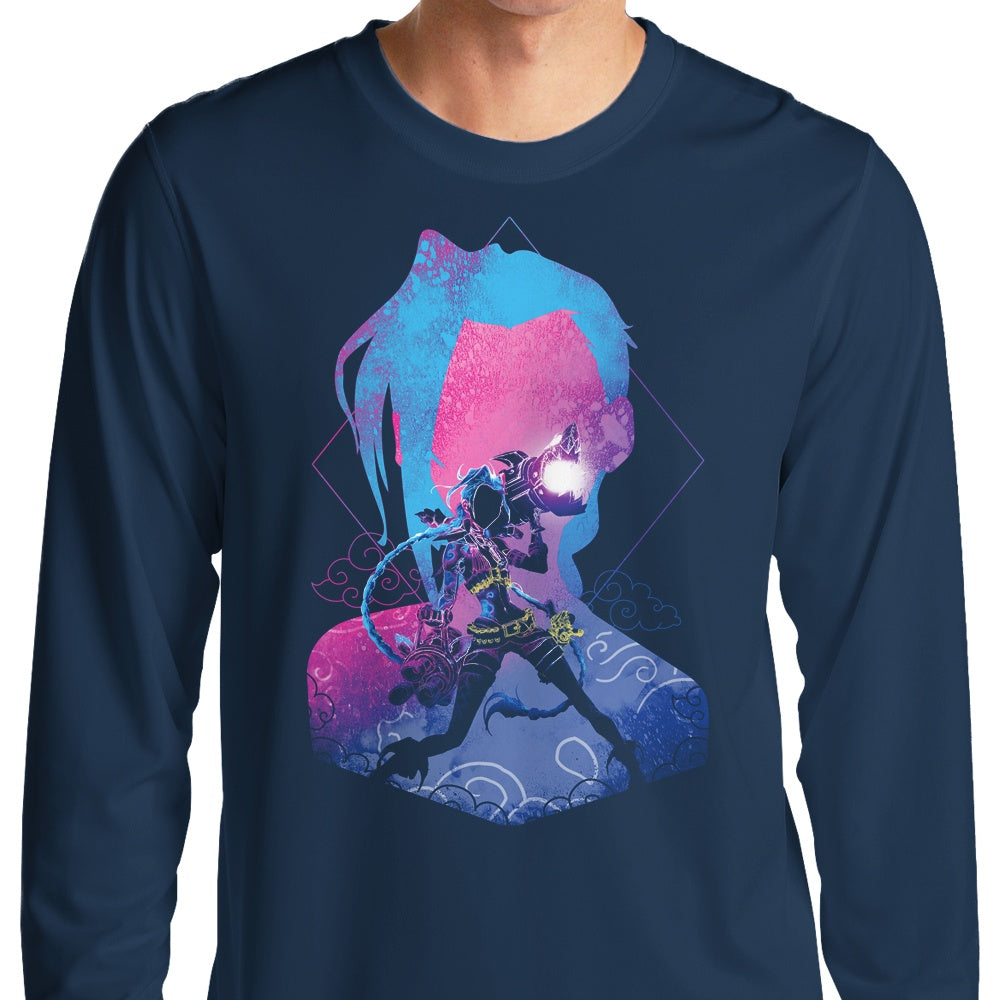 The Spirit of the Super Rocket Long Sleeve Graphic T-Shirt