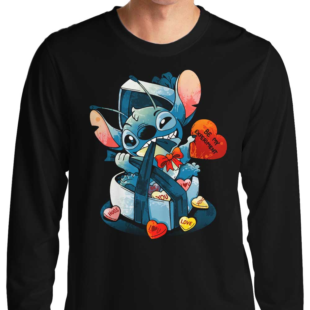 Be My Experiment Long Sleeve Crewneck T - Shirt for All Sizes