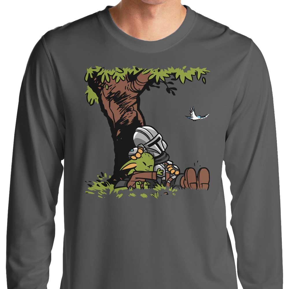 Comfortable Long Sleeve Baby Nap T - Shirt for All - Day Wear