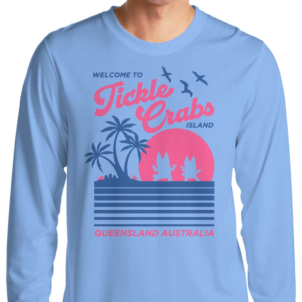 CaptainHarHar's Long Sleeve 'Welcome to Tickle Crabs Island' T-Shirt