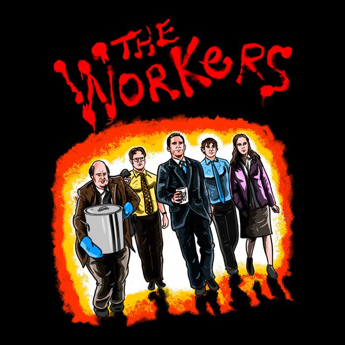 MarianoSan Workers' Long Sleeve Crewneck T - Shirt in S to 4XL Sizes