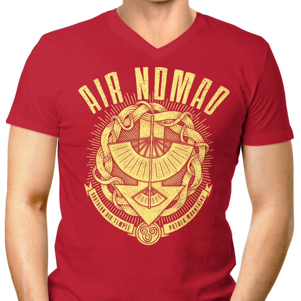 Peaceful Air - Men's Stylish V-Neck T-Shirt