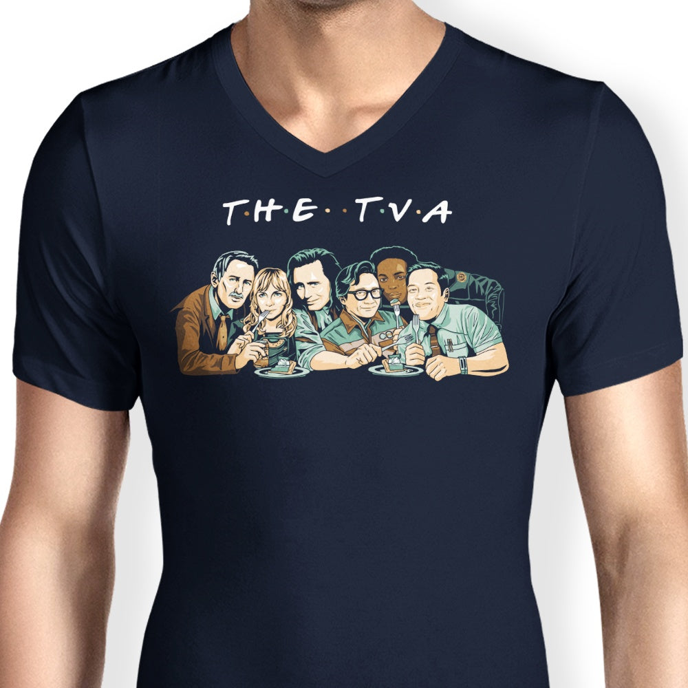 Prime Premne Design Men's V-Neck - The One at the End of Time