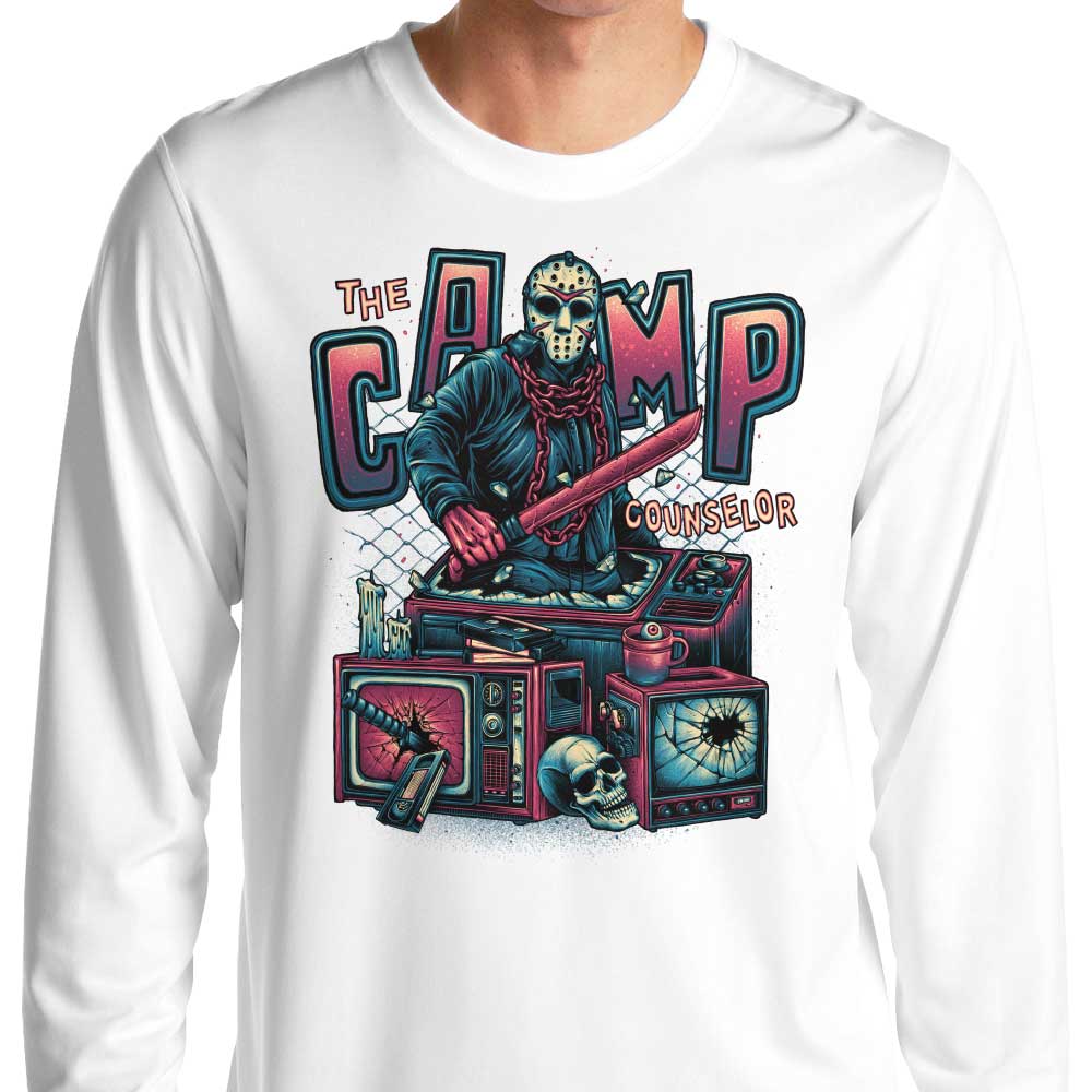 Long Sleeve The Camp Counselor T - Shirt for Comfortable Wear