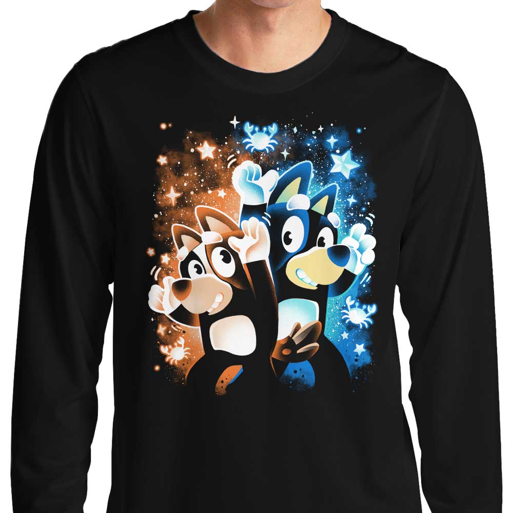 Tickle Crabs Branded Long Sleeve Casual T-Shirt