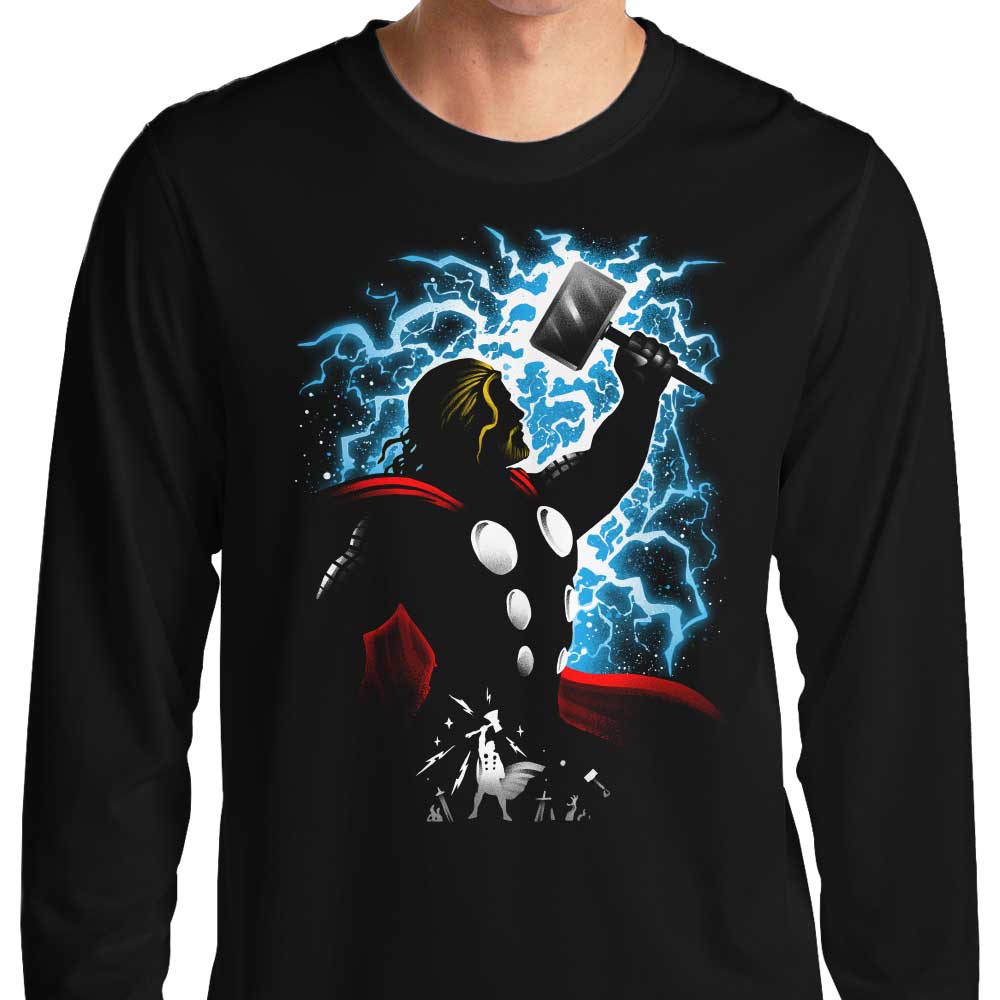 Long Sleeve T-Shirt Inspired by the God of Thunder