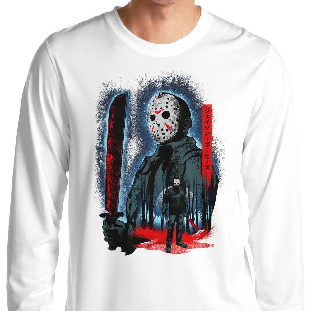 Long Sleeve 'Attack on Crystal Lake' T-Shirt from Hypertwenty