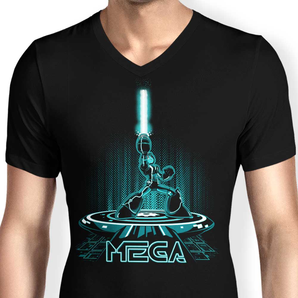 DJKopet Mega Brand Men's Classic V-Neck T-Shirt