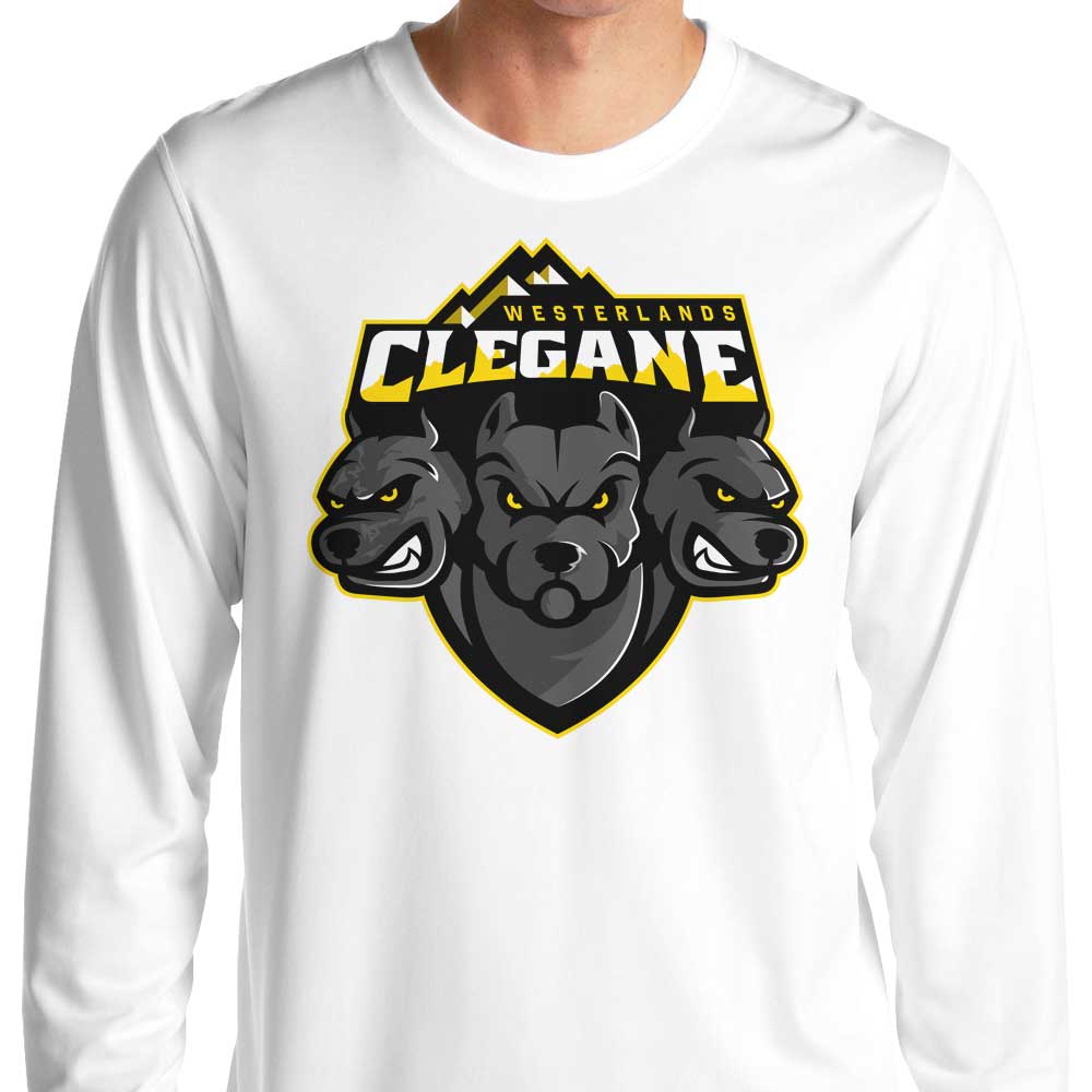 Go Hounds Men's Long Sleeve Crewneck T-Shirt for Sports Enthusiasts