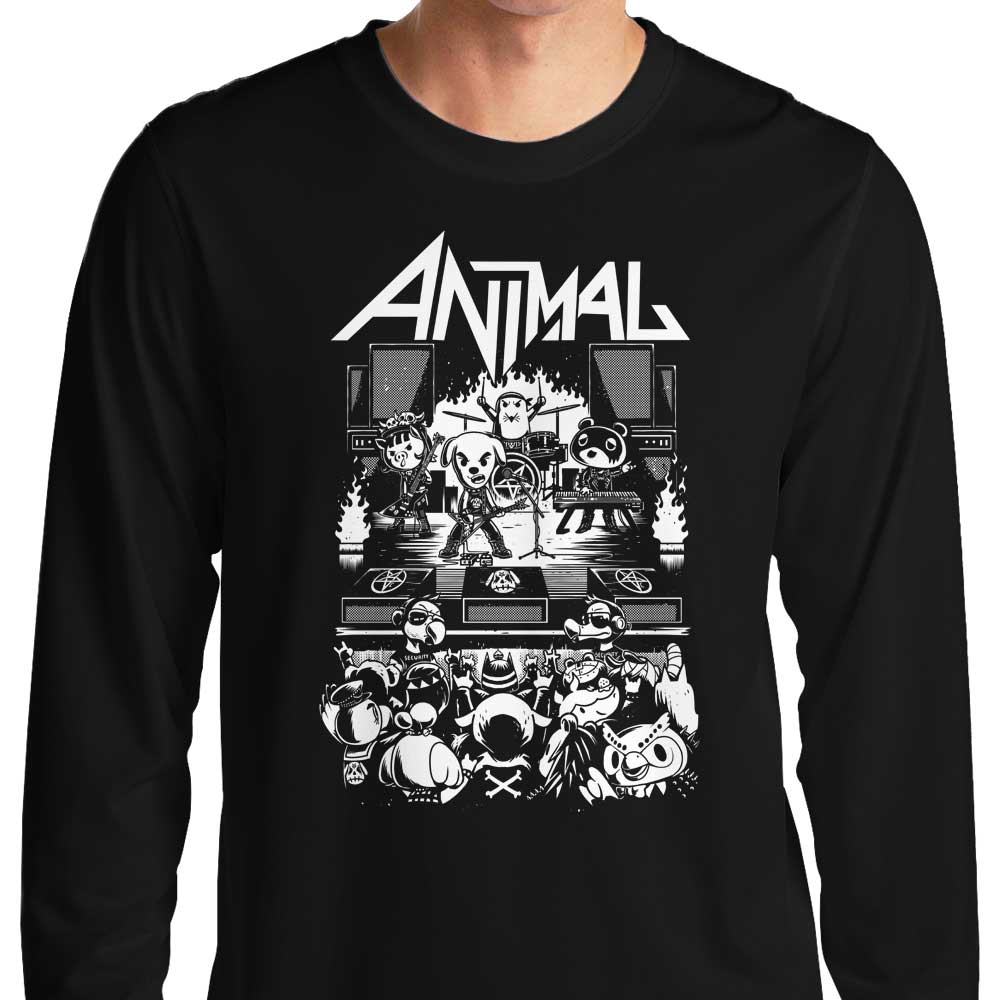Long Sleeve Animal Themed T-Shirt for Fashionable Wear