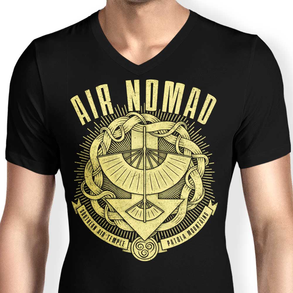 Peaceful Air - Men's Stylish V-Neck T-Shirt