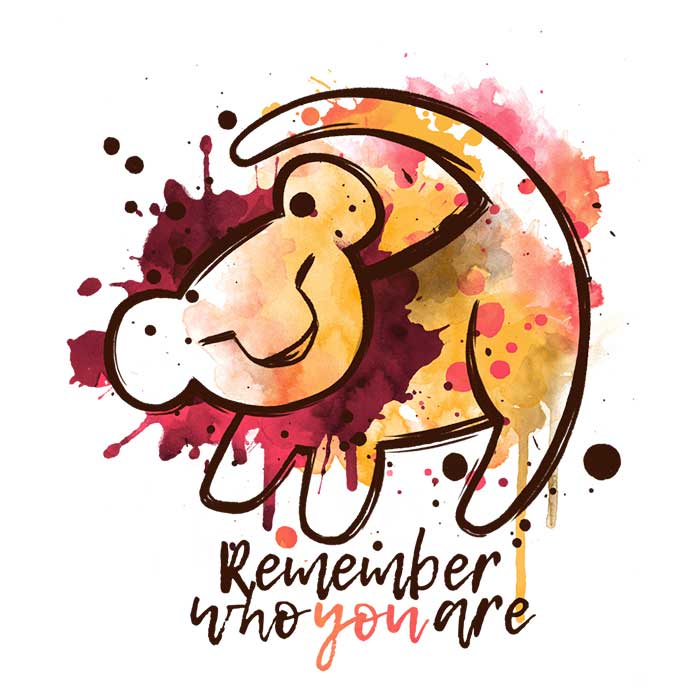 Inspirational 'Remember Who You Are' Long Sleeve Cotton T-Shirt for Everyday Wear