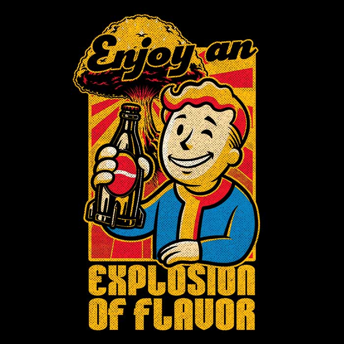 A Flavorful Explosion in a Stylish Long Sleeve T-Shirt