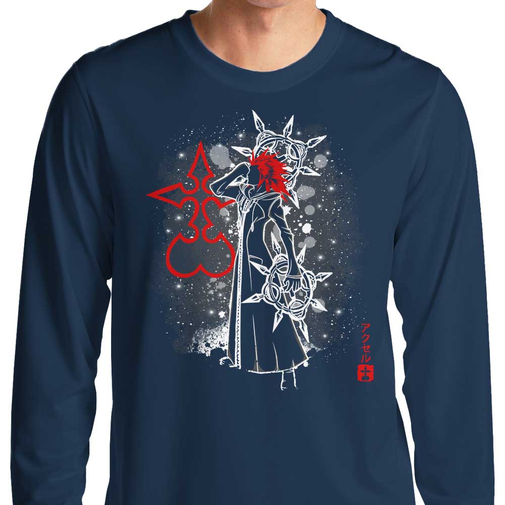 Soulkr's Enchanting Dancing Flames Long Sleeve Crewneck T - Shirt