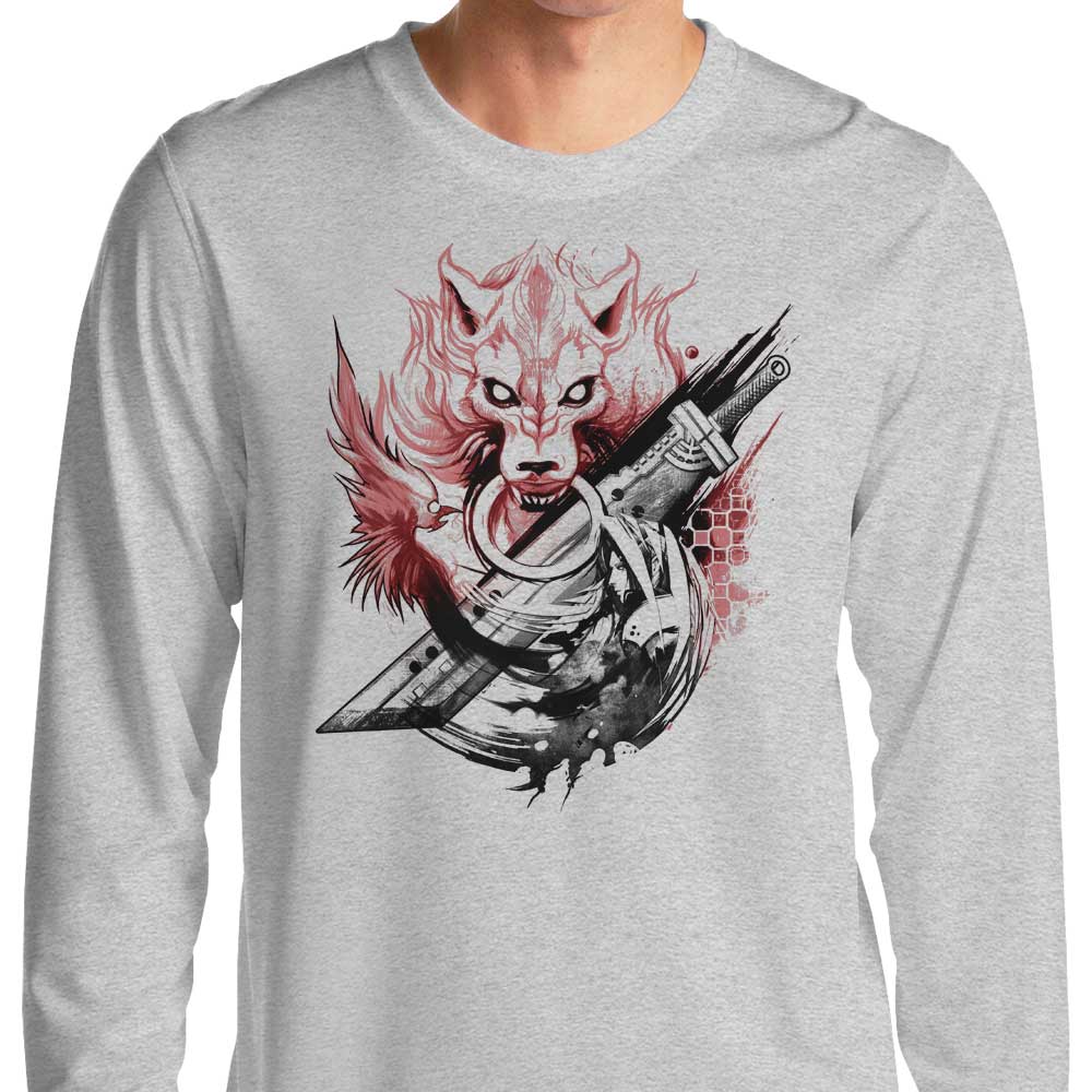 Jimiyo Amano Homage Long - Sleeve Comfortable T - Shirt