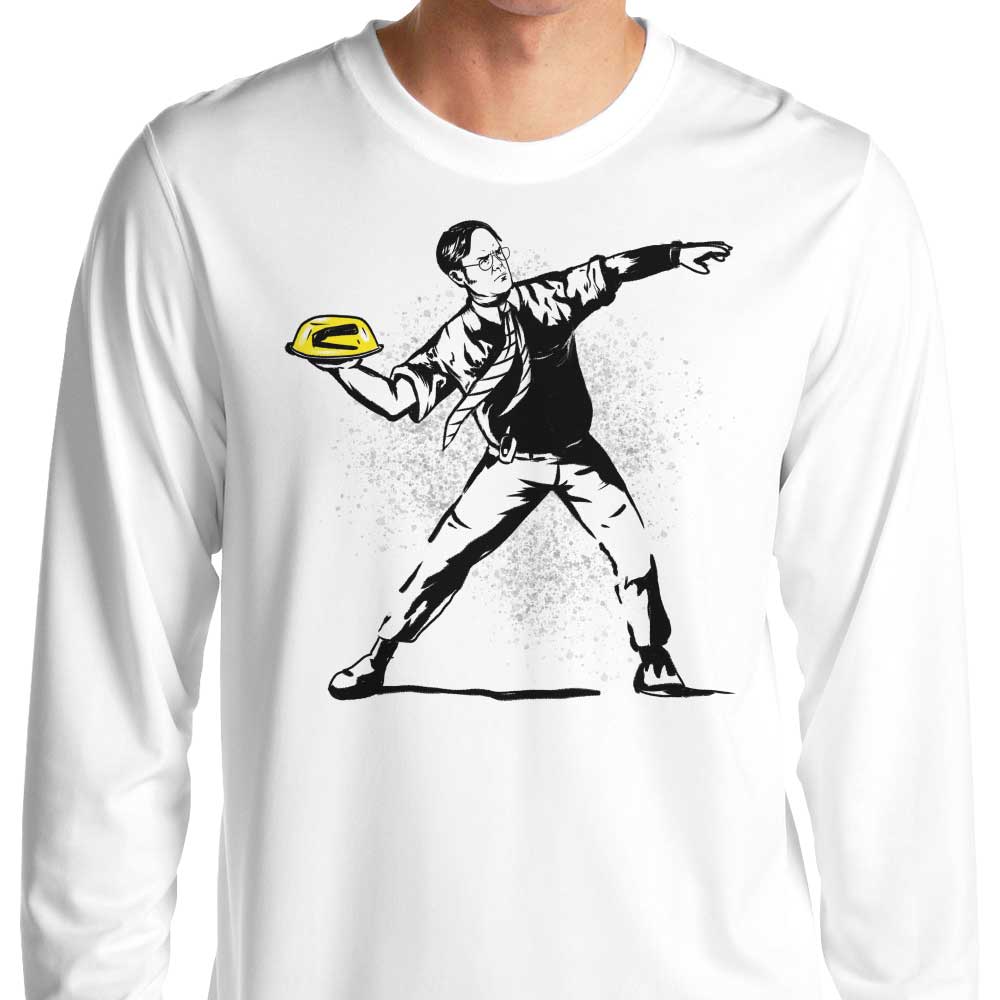 Airborne Pranks Themed Long Sleeve Crewneck T - Shirt